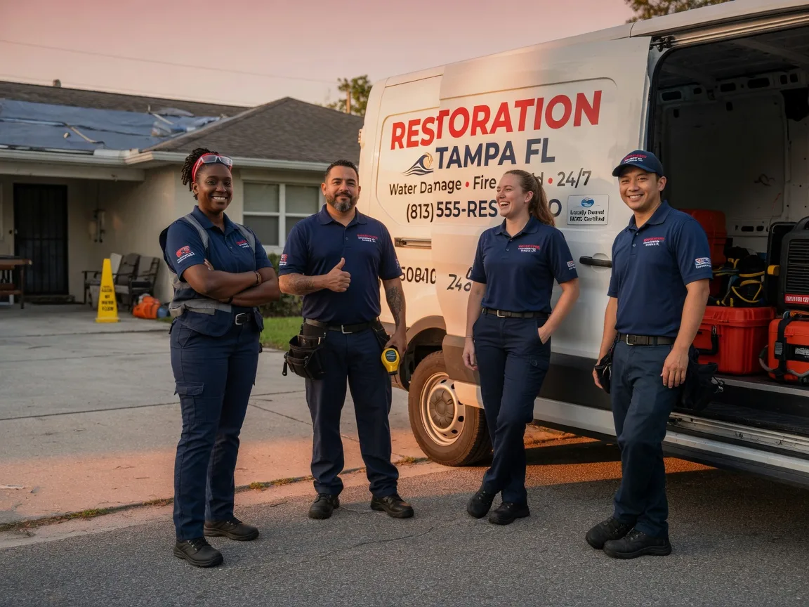 Water Damage Restoration company in Mcadenville, NC